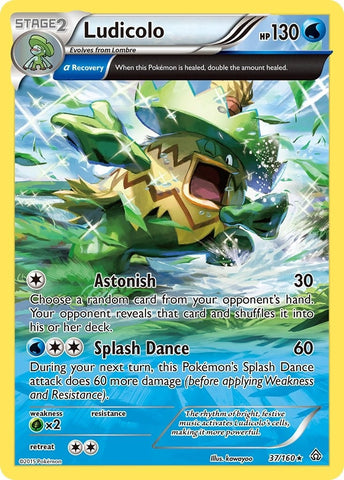 Image for Ludicolo (Alpha) (37/160) [XY - Primal Clash]