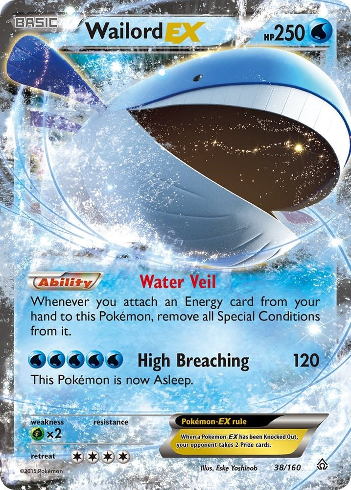 Image for Wailord EX (38/160) [XY - Primal Clash]