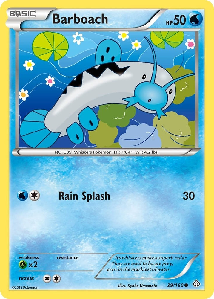Image for Barboach (39/160) [XY - Primal Clash]