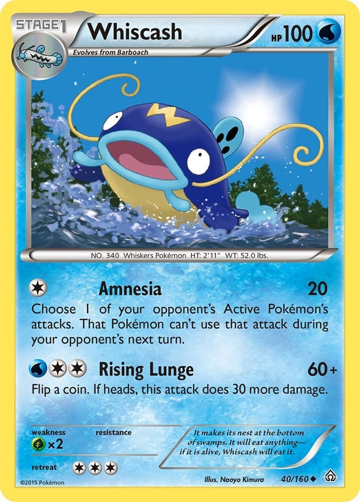 Image for Whiscash (40/160) [XY - Primal Clash]
