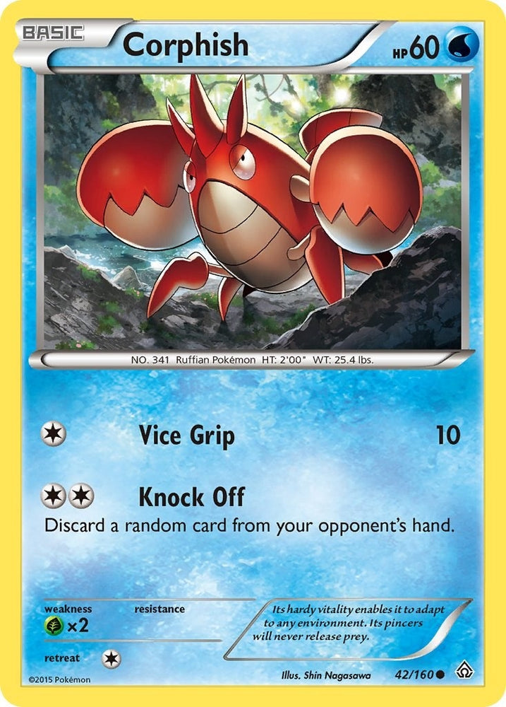 Image for Corphish (42/160) [XY - Primal Clash]
