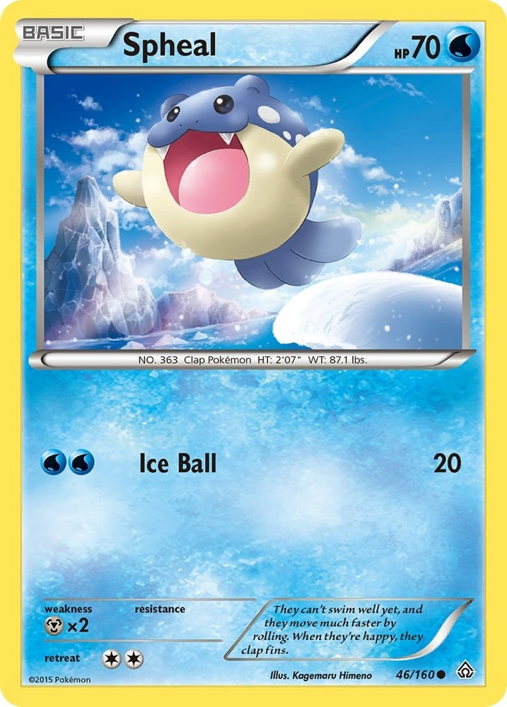 Image for Spheal (46) (46/160) [XY - Primal Clash]