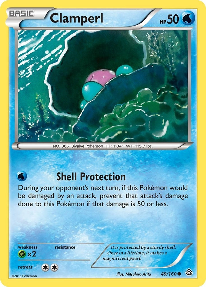 Image for Clamperl (49/160) [XY - Primal Clash]