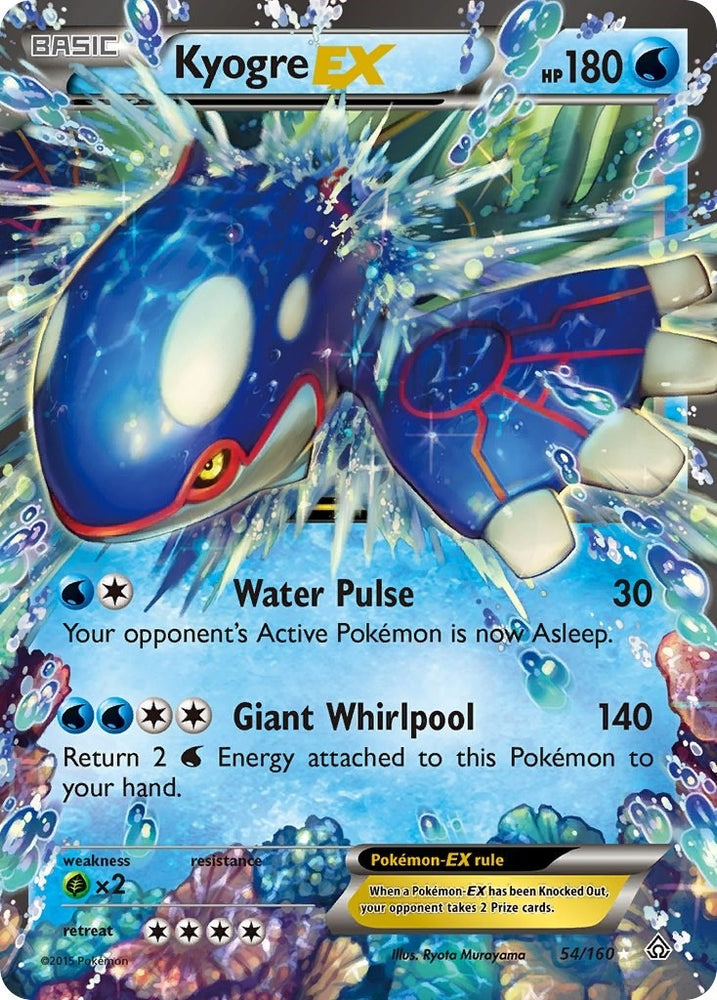 Image for Kyogre EX (54/160) [XY - Primal Clash]