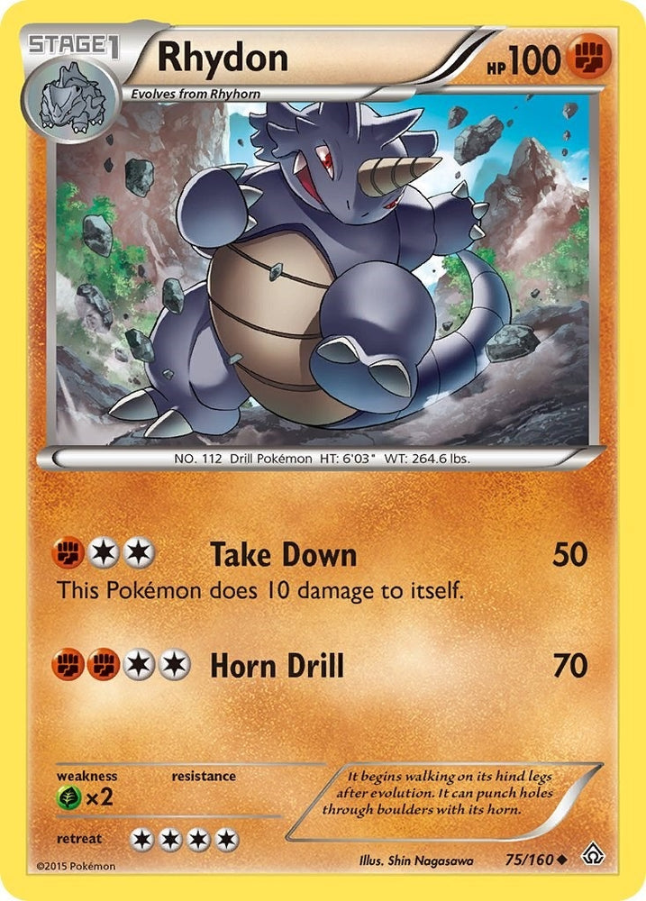 Image for Rhydon (75/160) [XY - Primal Clash]