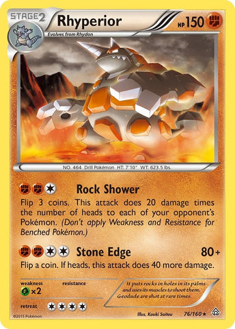 Image for Rhyperior (76/160) - Pokemon