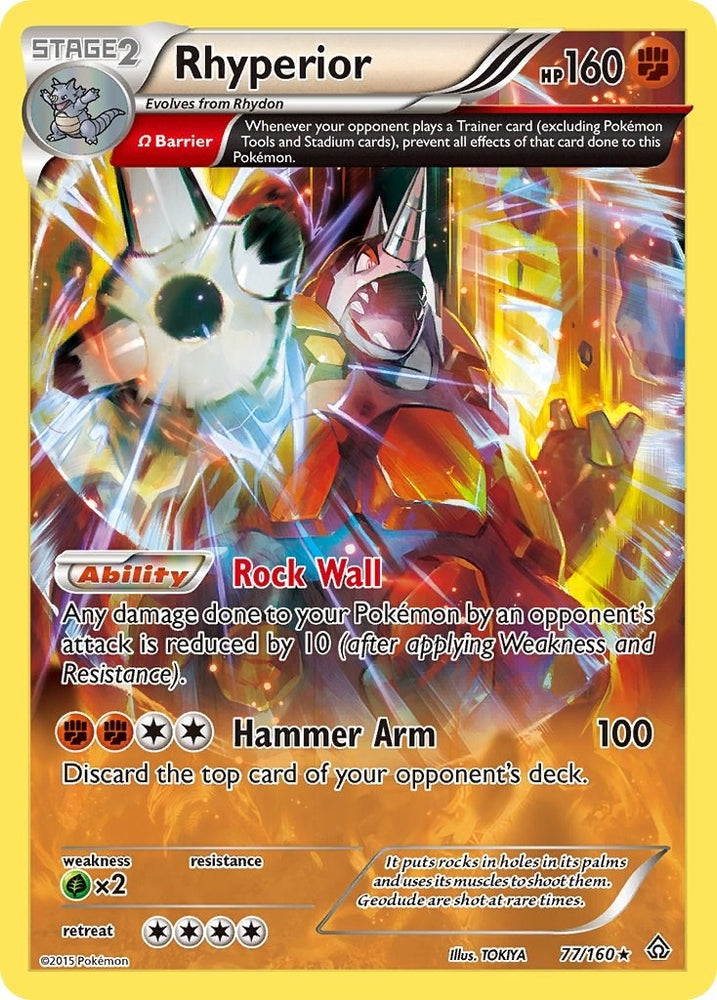 Image for Rhyperior (Omega) (77/160) [XY - Primal Clash]