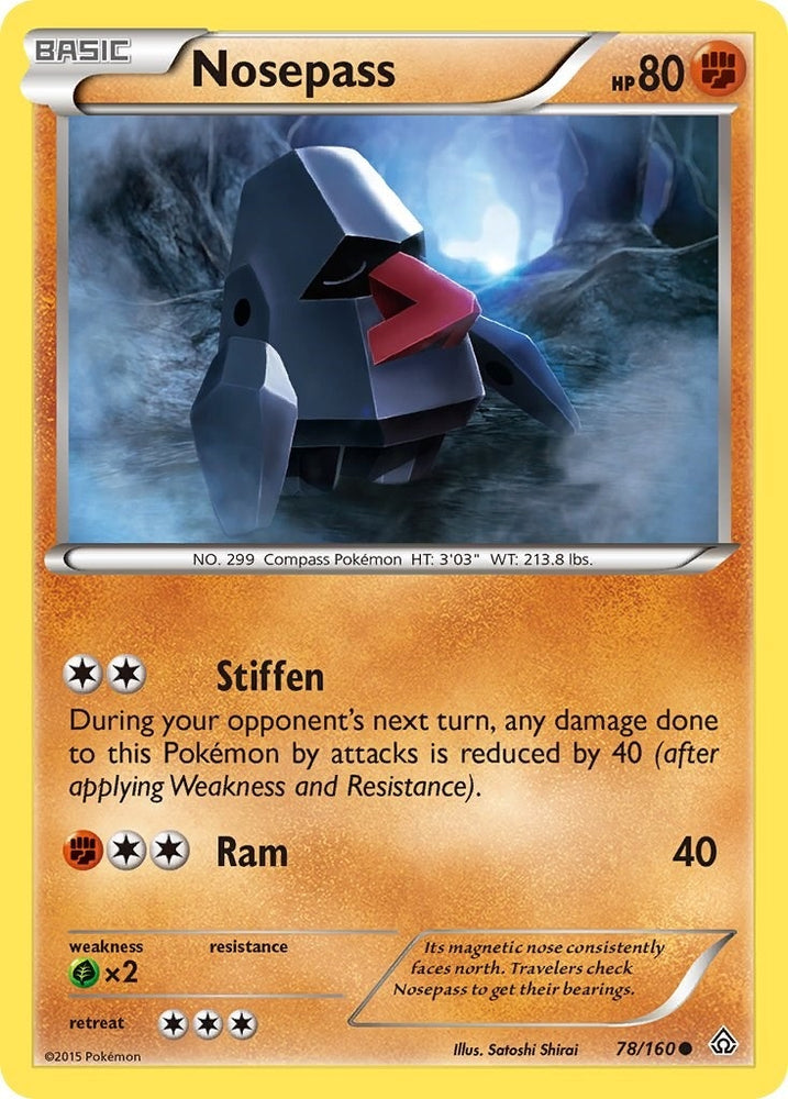 Image for Nosepass (78/160) [XY - Primal Clash]