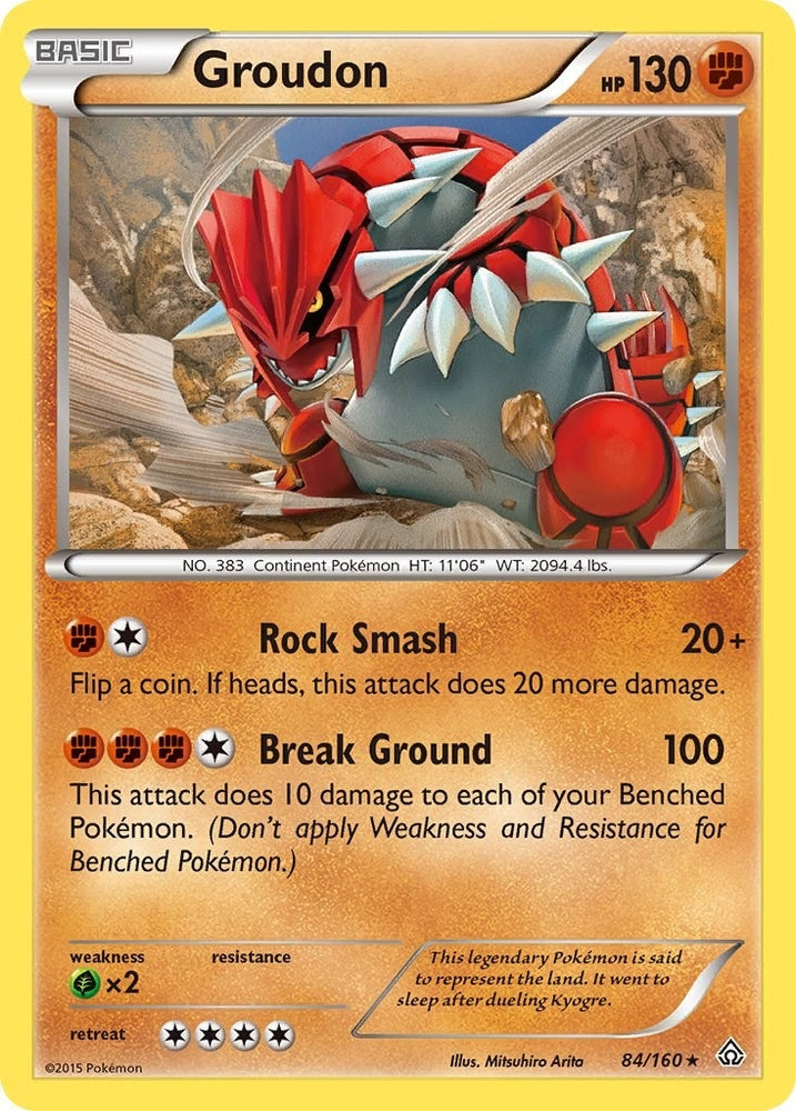 Image for Groudon (84/160) [XY - Primal Clash]
