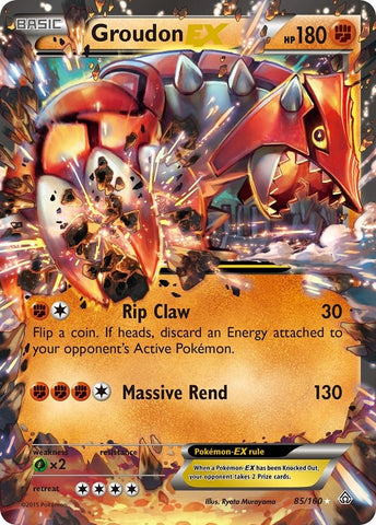 Image for Groudon EX (85/160) [XY - Primal Clash]