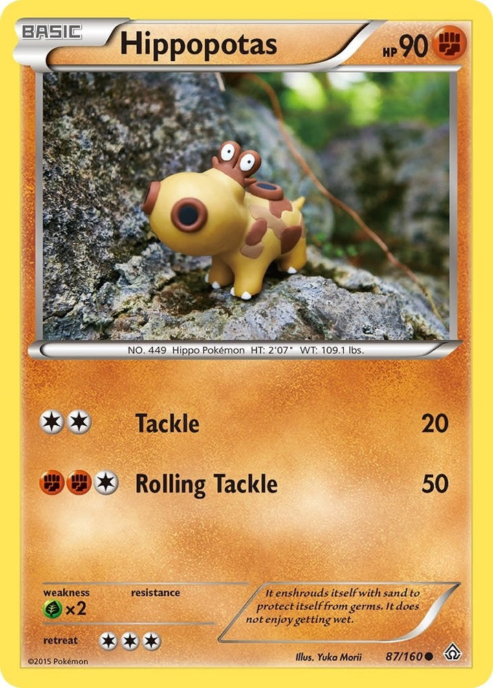 Image for Hippopotas (87/160) [XY - Primal Clash]