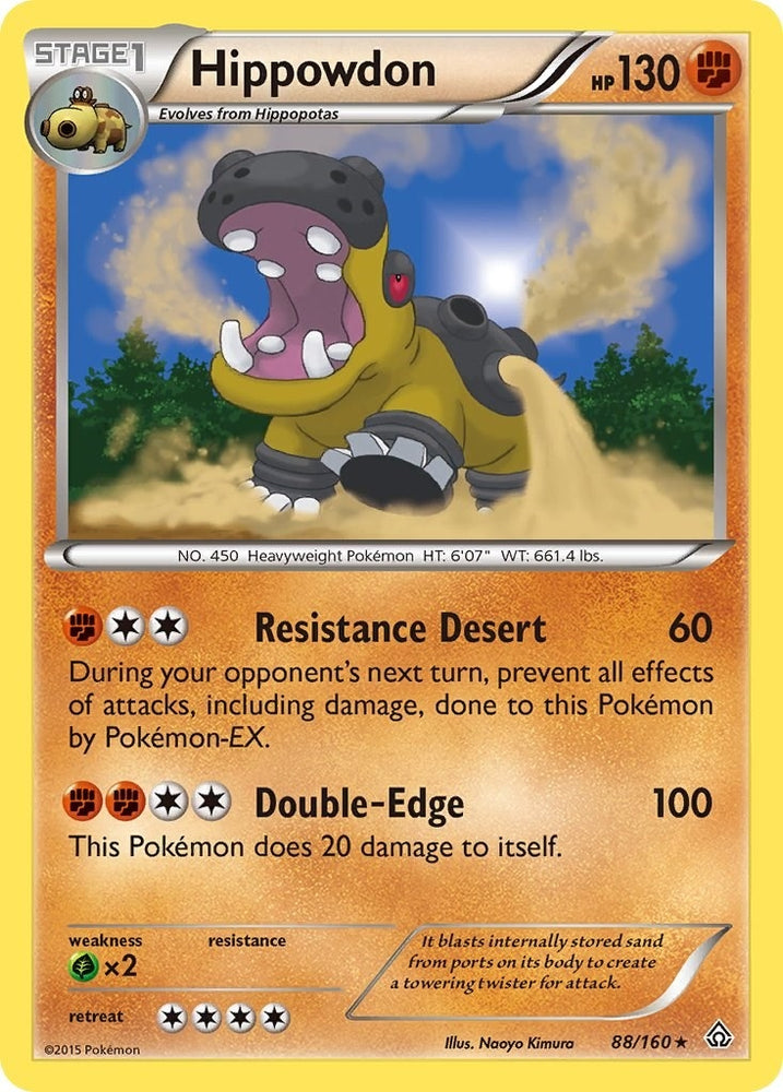 Image for Hippowdon (88/160) [XY - Primal Clash]