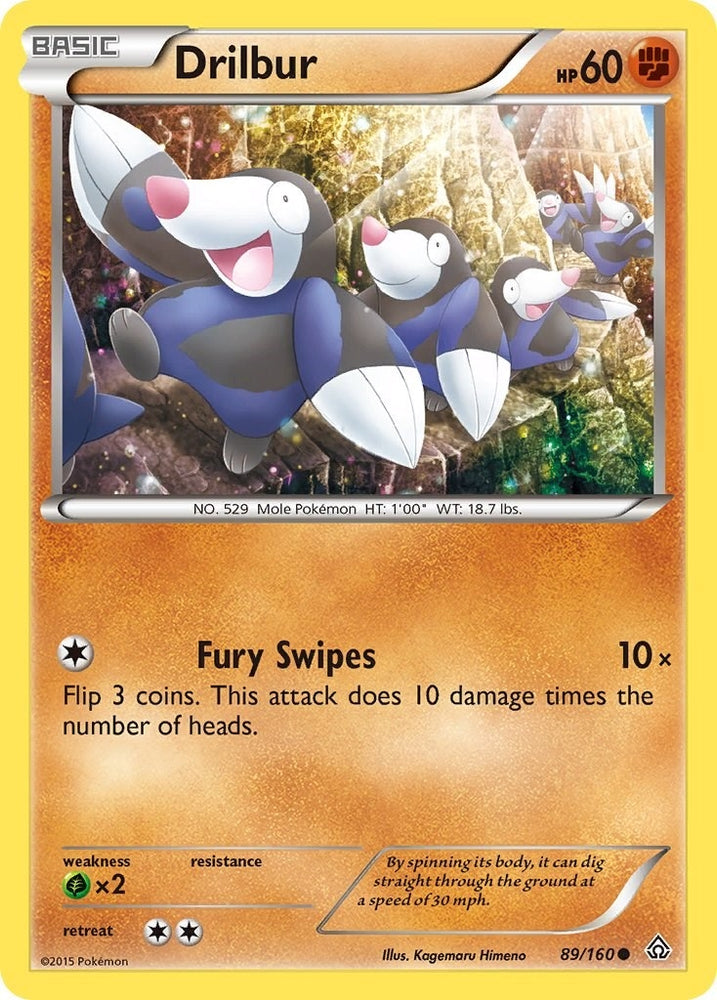 Image for Drilbur (89/160) [XY - Primal Clash]