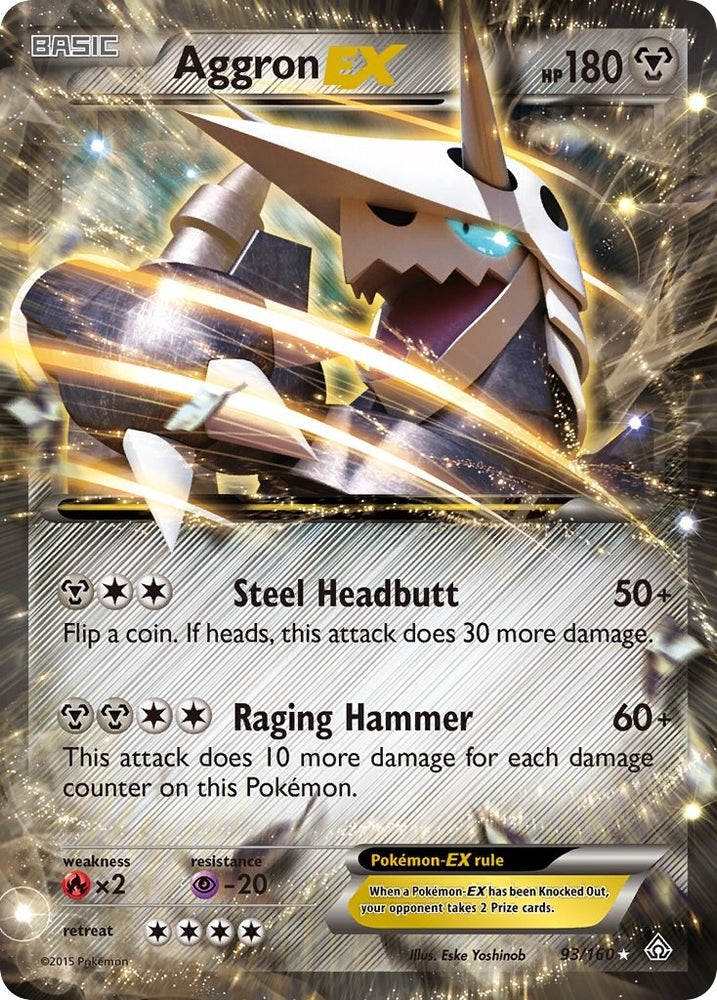 Image for Aggron EX (93/160) [XY - Primal Clash]