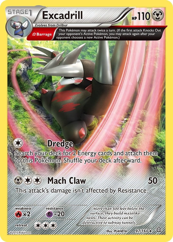 Image for Excadrill (Omega) (97/160) [XY - Primal Clash]