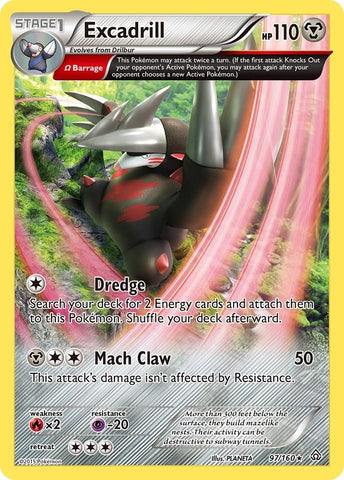 Image for Excadrill (Omega) (97/160) [XY - Primal Clash]