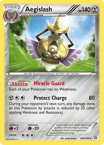 Image for Aegislash (100/160) [XY - Primal Clash]