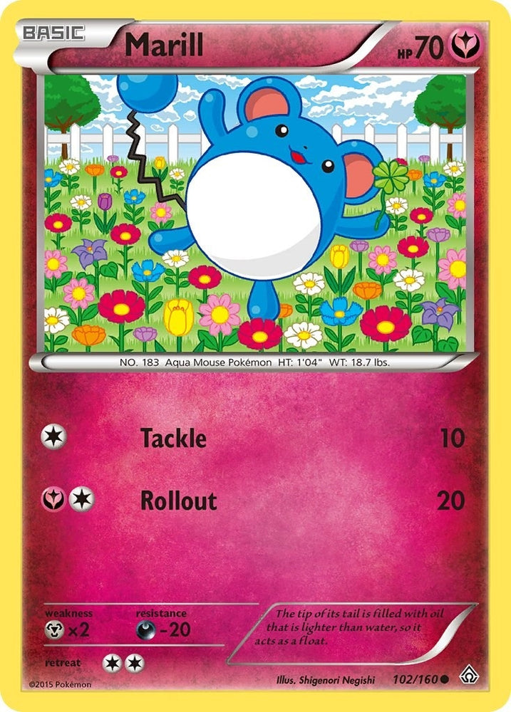 Image for Marill (102/160) [XY - Primal Clash]