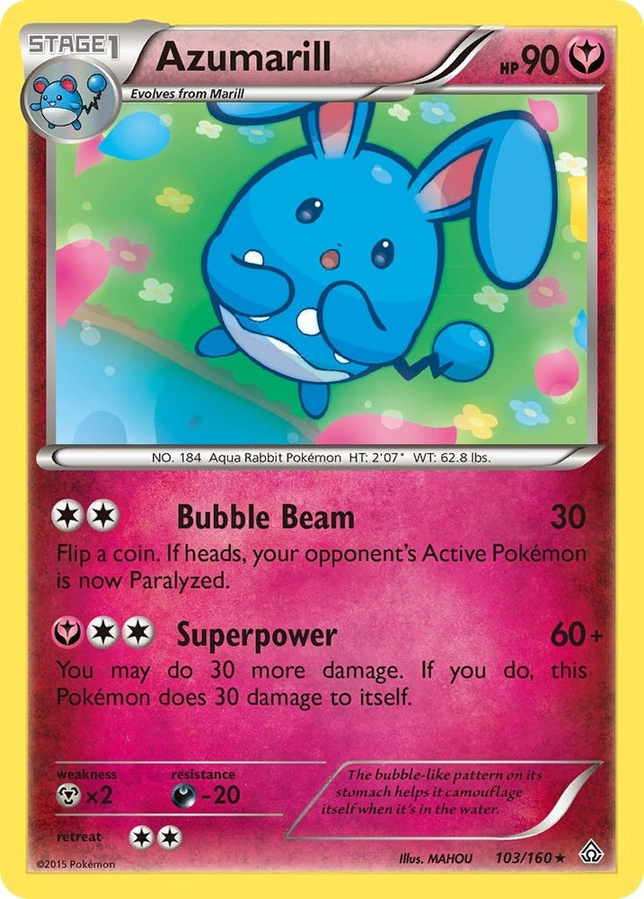 Image for Azumarill (103/160) [XY - Primal Clash]