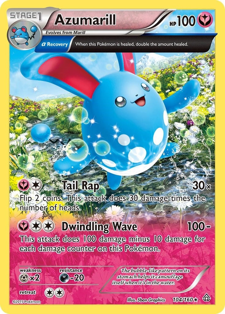 Image for Azumarill (Alpha) (104/160) [XY - Primal Clash]