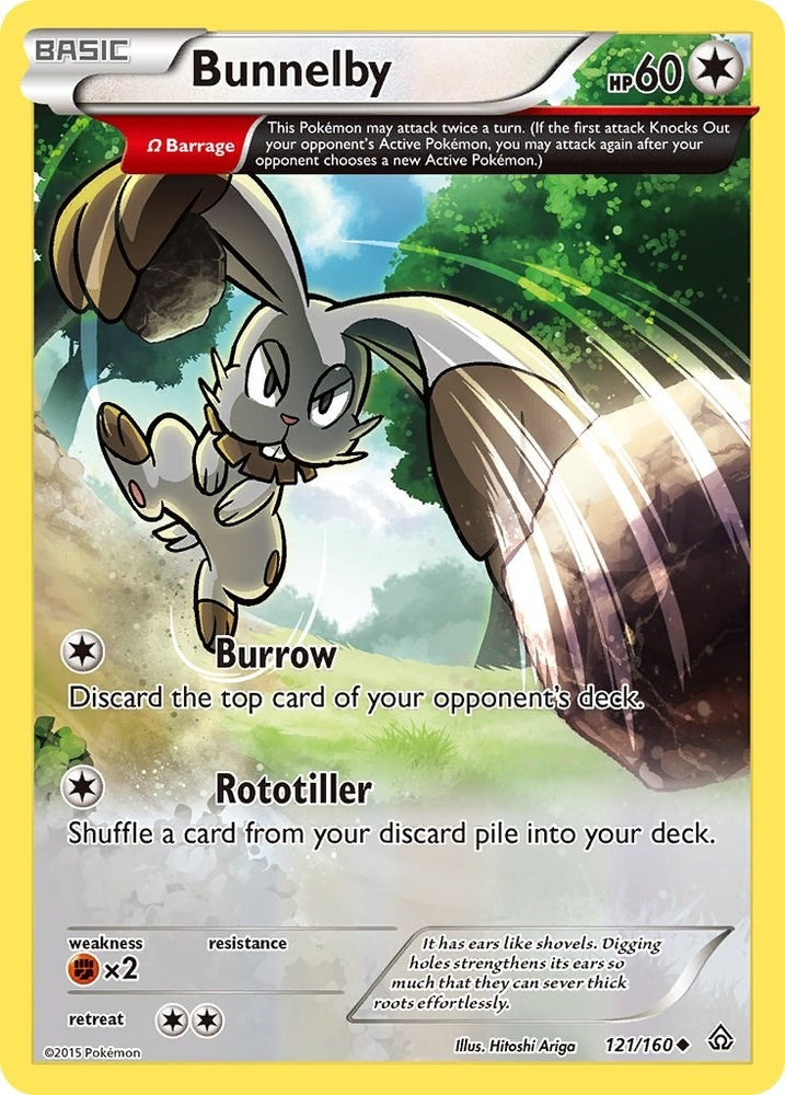 Image for Bunnelby (Omega) (121/160) [XY - Primal Clash]