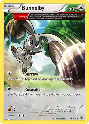 Image for Bunnelby (Omega) (121/160) [XY - Primal Clash]