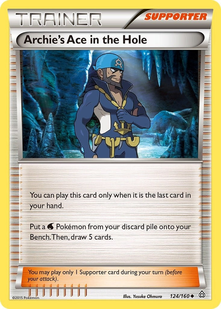 Image for Archie's Ace in the Hole (124/160) [XY - Primal Clash]