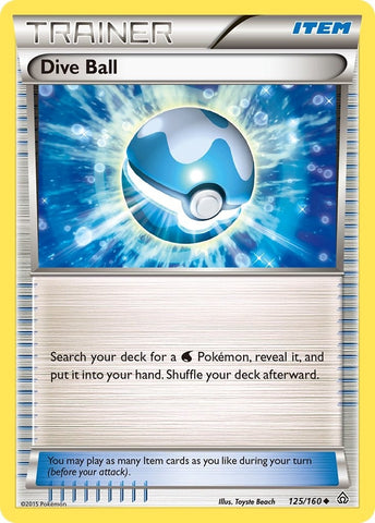 Image for Dive Ball (125/160) [XY - Primal Clash]
