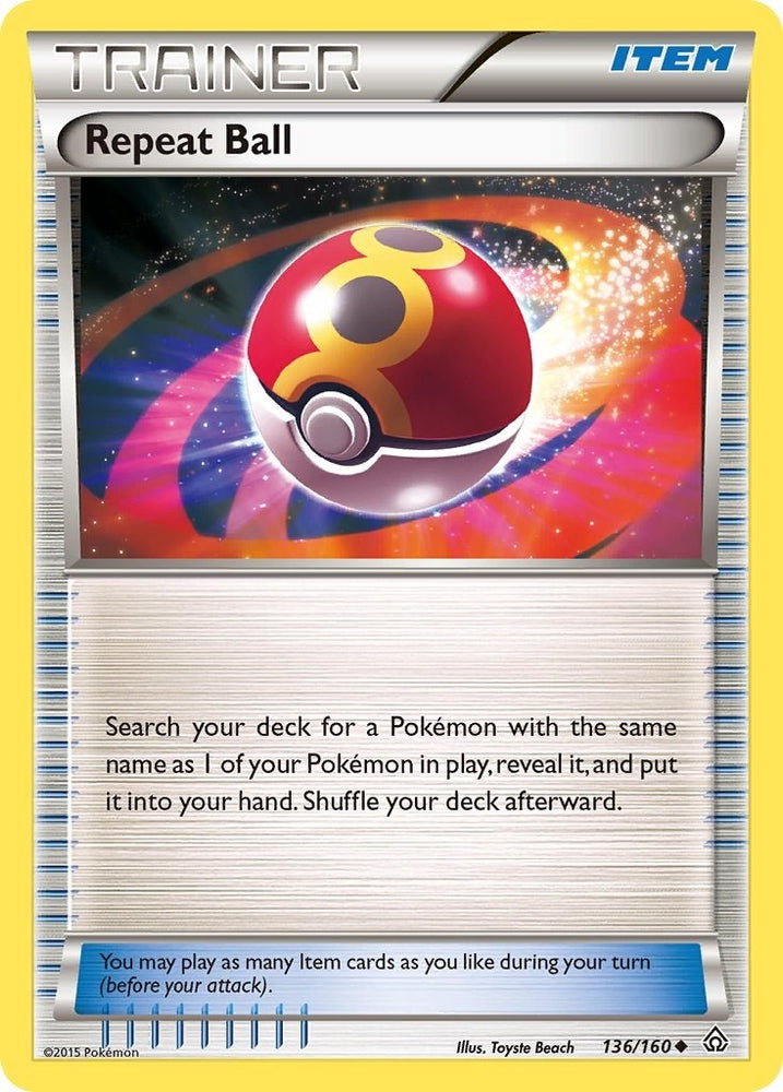 Image for Repeat Ball (136/160) [XY - Primal Clash]