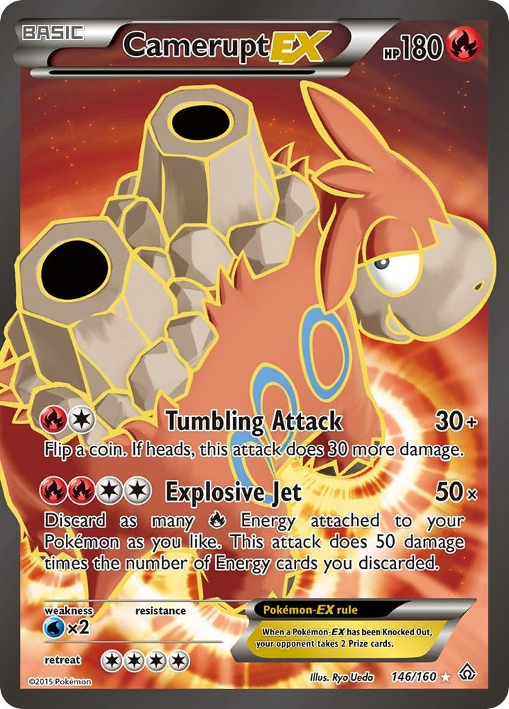 Image for Camerupt EX (146 Full Art) (146/160) [XY - Primal Clash]