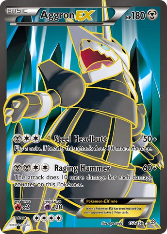 Image for Aggron EX (153 Full Art) (153/160) [XY - Primal Clash]