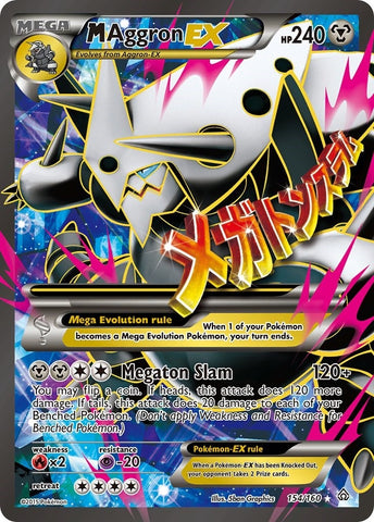 Image for M Aggron EX (154 Full Art) (154/160) [XY - Primal Clash]