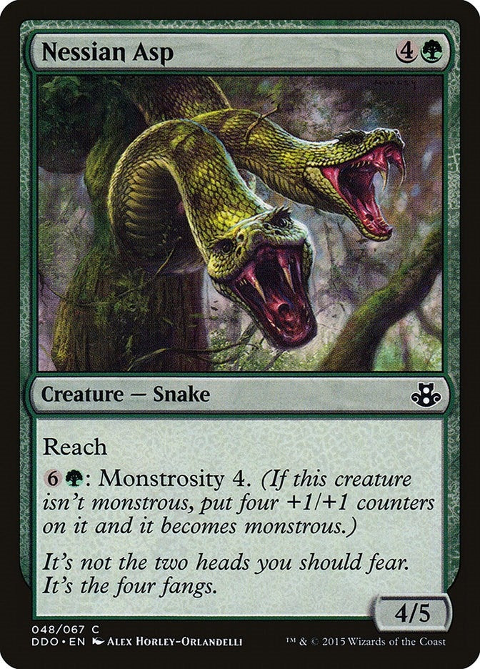 Image for Nessian Asp (48) [Duel Decks: Elspeth vs. Kiora]