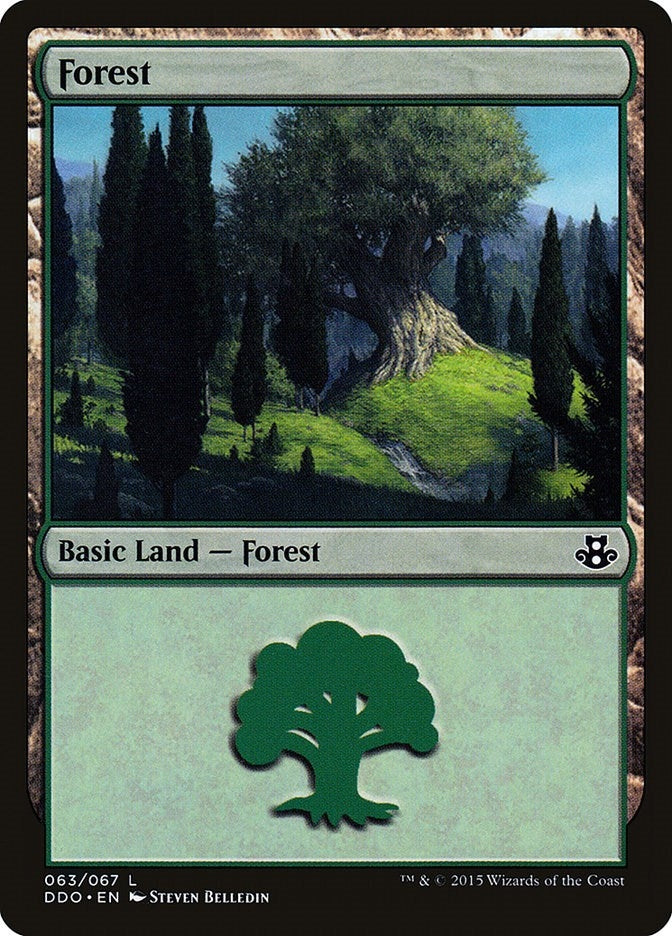 Image for Forest (063) (63) [Duel Decks: Elspeth vs. Kiora]
