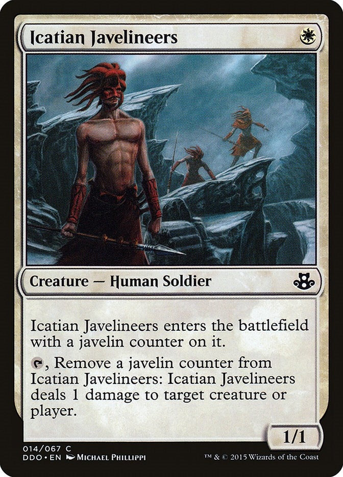 Image for Icatian Javelineers (14) [Duel Decks: Elspeth vs. Kiora]