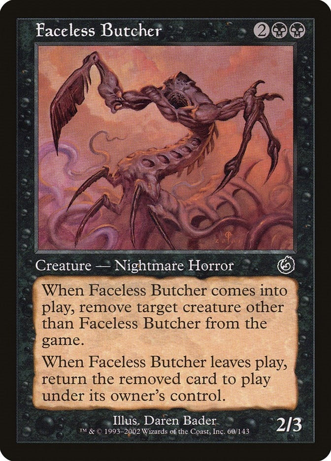 Image for Faceless Butcher (60) [Torment]