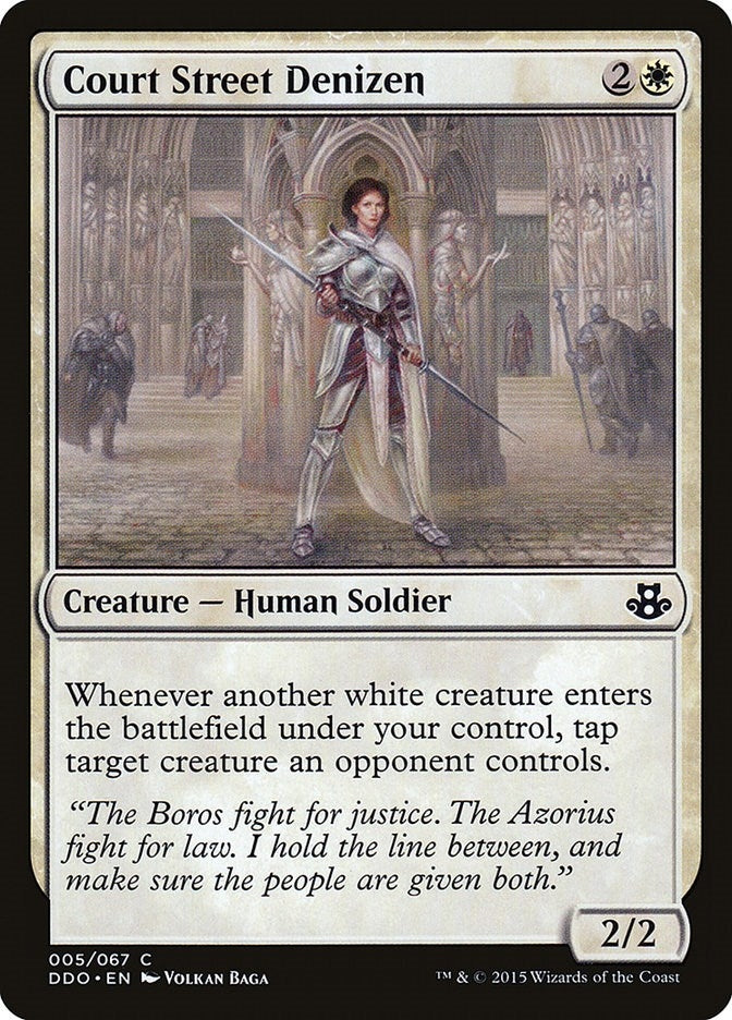 Image for Court Street Denizen (5) [Duel Decks: Elspeth vs. Kiora]