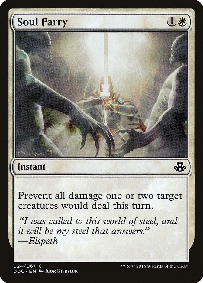 Image for Soul Parry (24) [Duel Decks: Elspeth vs. Kiora]