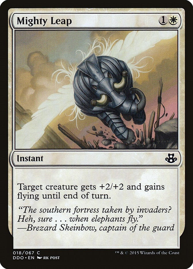 Image for Mighty Leap (18) [Duel Decks: Elspeth vs. Kiora]