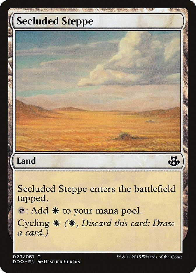 Image for Secluded Steppe (29) [Duel Decks: Elspeth vs. Kiora]