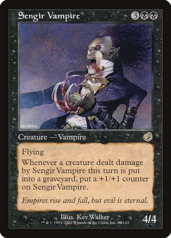 Image for Sengir Vampire (80) - Magic: The Gathering