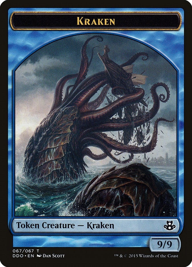 Image for Kraken Token (67) [Duel Decks: Elspeth vs. Kiora]