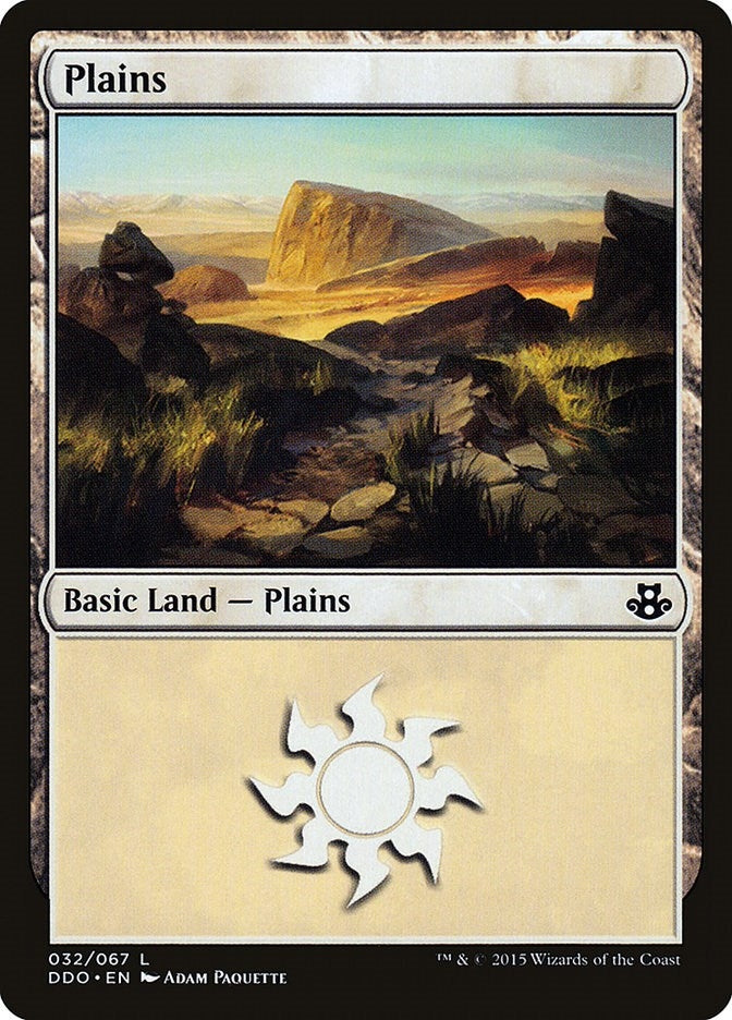 Image for Plains (032) (32) [Duel Decks: Elspeth vs. Kiora]