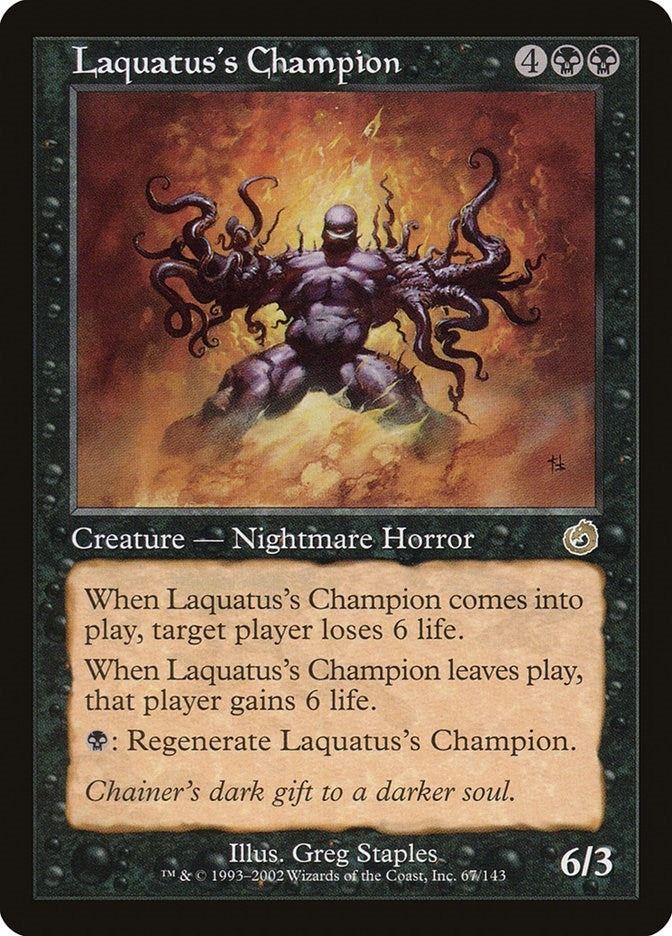 Image for Laquatus's Champion (67) [Torment]