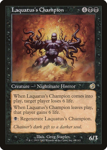 Image for Laquatus's Champion (67) [Torment]
