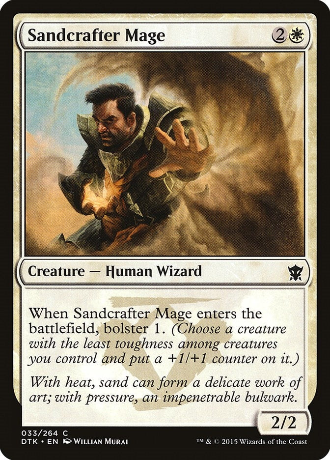 Image for Sandcrafter Mage (33) [Dragons of Tarkir]