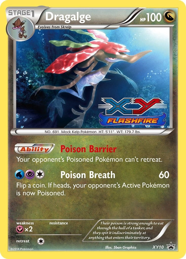 Image for Dragalge - XY10 (Prerelease) (XY10) [XY Promos]