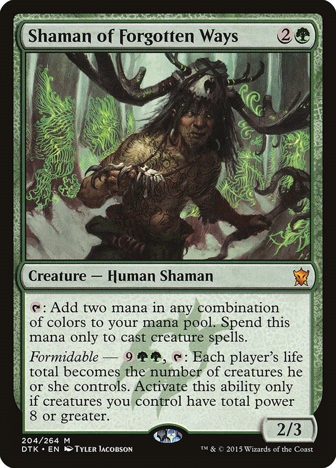 Image for Shaman of Forgotten Ways (204) [Dragons of Tarkir]