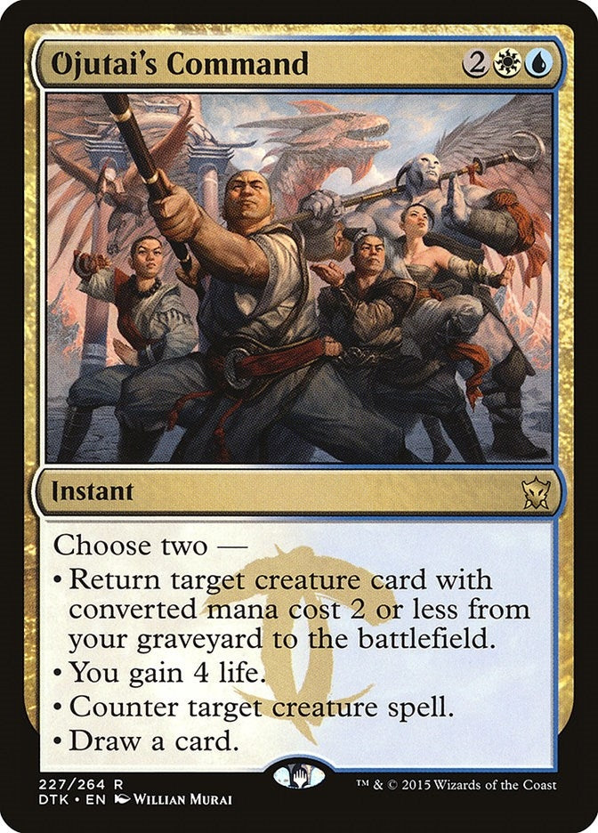 Image for Ojutai's Command (227) [Dragons of Tarkir]