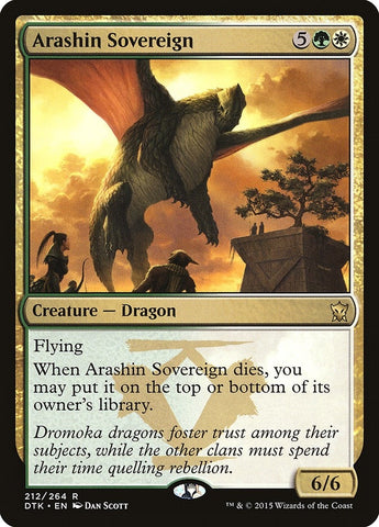 Image for Arashin Sovereign (212) [Dragons of Tarkir]